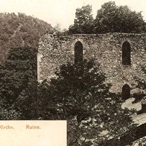 Bergkirche Tharandt Burg Tharandt 1906 Landkreis Sachsische Schweiz-Osterzgebirge