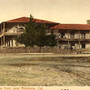 Buildings California Rancho Petaluma Adobe 1905