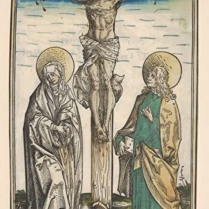 Christ Cross Virgin Saint John Passau Missal