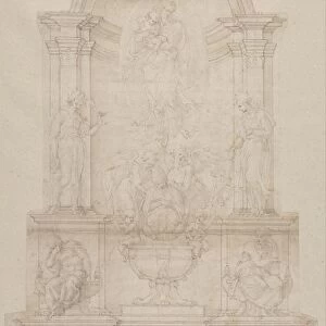 Design Tomb Pope Julius II della Rovere 1505-6