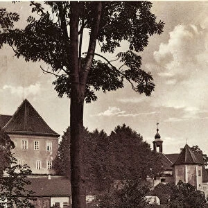 Houses Landkreis Leipzig Schloss Mutzschen 1910