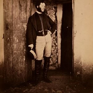 Mr. Angel, postmaster, Crimean War, 1853-1856, Roger Fenton historic war campaign photo