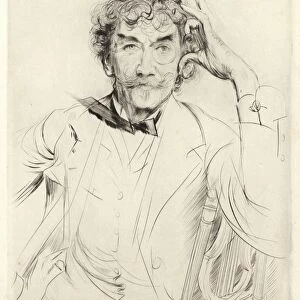 Paul Cesar Helleu (French, 1859 - 1927). Portrait of James McNeill Whistler, 1897