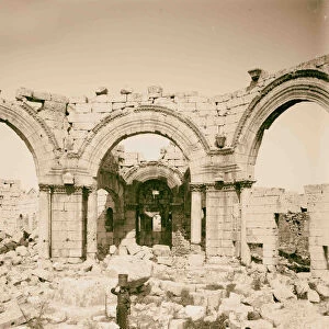 Pedestal St. Simeon Pillar Kalat Siman 1900 Syria