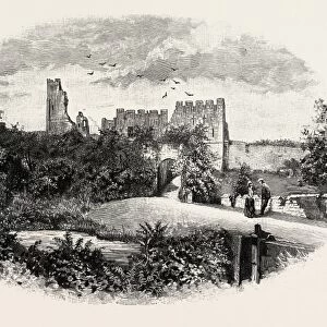 PRUDHOE CASTLE, is a ruined medieval English castle situated on the south bank of
