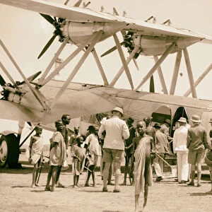 Sudan Malakal Passengers entering plane southward