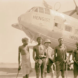 Sudan Malakal Shiluks plane 1936 Malakāl