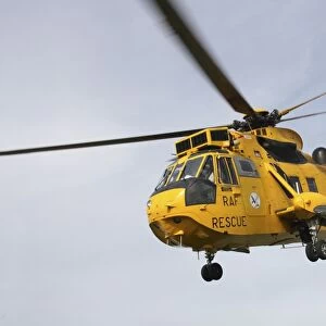 A Westland WS-61 Sea King helicopter of the Royal Air Force