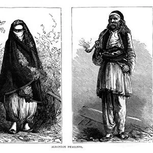 Albanian peasants, 19th century