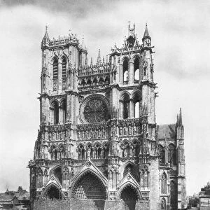 Amiens Cathedral, Picardy, France, 1918