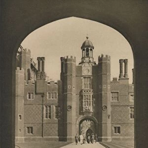 Base Court, the First Quadrangle of Wolseys Palace, c1935. Creator: Donald McLeish