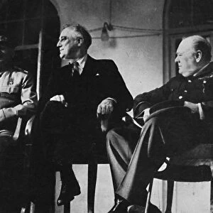 The Big Three met at Teheran, 1943, (1945)