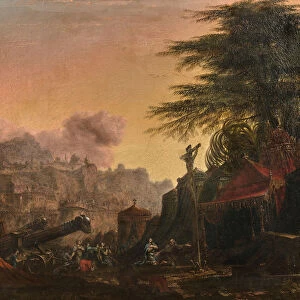 The capture of Jerusalem by Godfrey of Bouillon, 1757