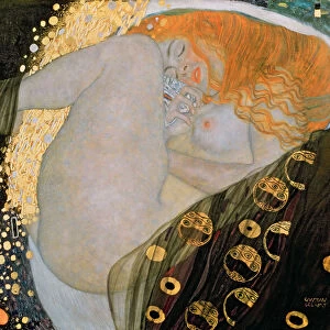 Danae, 1907. Artist: Klimt, Gustav (1862-1918)