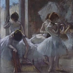 Dancers (Danseuses), 1884-1885. Artist: Degas, Edgar (1834-1917)