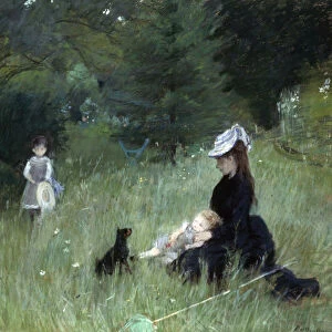 Dans le parc, c. 1874