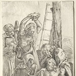 Descent from the Cross, 1501. Creator: Albrecht Dürer (German, 1471-1528)