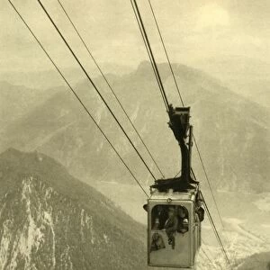The Feuerkogel cable car, Upper Austria, c1935. Creator: Unknown