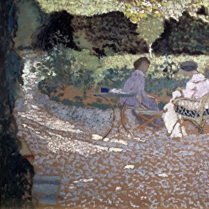 In the Garden, 1895-1898. Artist: Edouard Vuillard