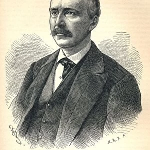 Heinrich Schliemann, (1822-1890), German archaeologist, 1893