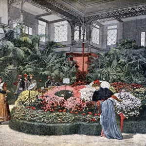 Horticulture exposition, Cours La Reine, Paris, 1892. Artist: F Meaulle