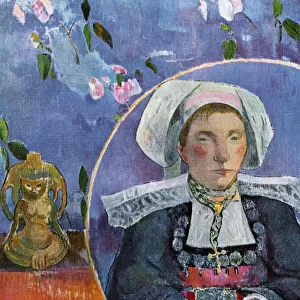 La Belle Angele, 1889 (1939). Artist: Paul Gauguin