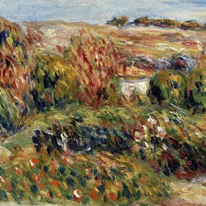 Landscape in Provence, c. 1900. Artist: Renoir, Pierre Auguste (1841-1919)