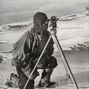 Lieut. E. R. G. R. Evans Surveying With The Four-Inch Theodolite, October 1911, (1913)