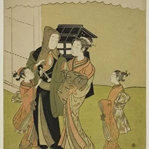 Lovers Parting in the Morning, c. 1765 / 70. Creator: Suzuki Harunobu