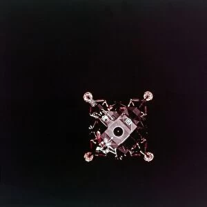 Lunar Module from above, c1970. Creator: NASA