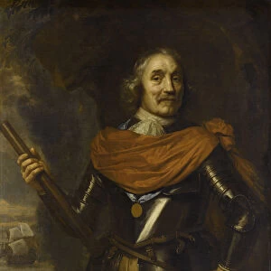 Maarten Harpertszoon Tromp (1597-1653), Dutch Admiral, 1653. Artist: Lievens, Jan (1607-1674)