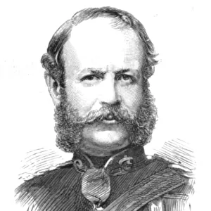 Major-General Sir Howard Elphinstone, V. C. K. C. B. G. C. M. C. ; Drowned at Sea March 8, 1890. Creator: Unknown