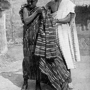 A man and a boy from the Ashanti people, Ghana, Africa, 1936. Artist: LNA Images