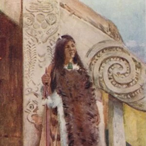 A Maori Chieftainess, 1923. Creator: Unknown