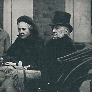 Mr. and Mrs. Gladstone driving through Glasgow at the General Election of 1892, 1900