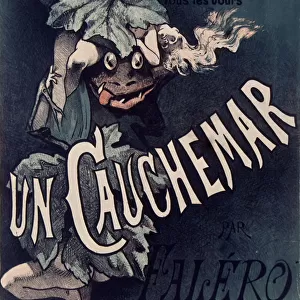 A Nightmare (Un Cauchemar). Arts Liberaux. Palais Vivienne, 1888