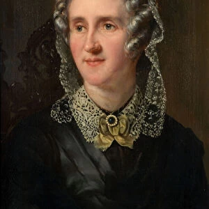 Portrait Of Elizabeth Stockdale Wilkinson (1799-71), 1853. Creator: Reuben T W Sayers
