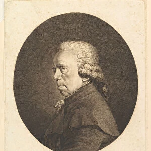Portrait of Johann Christian Brand, 1793. Creator: Adam von Bartsch
