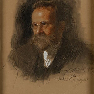 Portrait of Nikolai Alexandrovich Morozov (1854-1946)