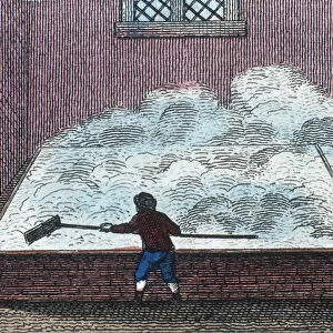 Rock Salt: Refining salt, Northwich, Cheshire, England, c19th century