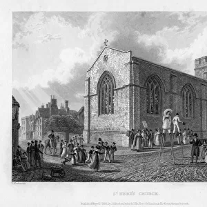 St Ebbes Church, Oxford, 1835. Artist: John Le Keux