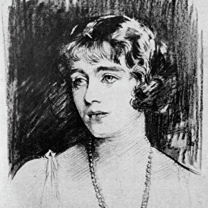Study of Lady Elizabeth Bowes-Lyon, 1923. Artist: John Singer Sargent