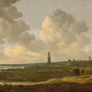 View of Rhenen, 1646. Creator: Jan van Goyen