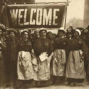 The Welcome to the Victims of Masculine Tyranny 1908, (1933). Creator: Unknown