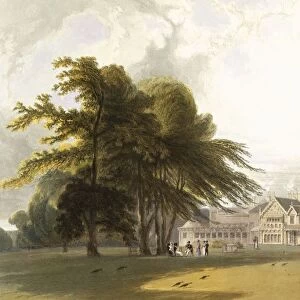 Windsor Park: the Royal Lodge, c1827-30. Creator: William Daniell (1769-1837)