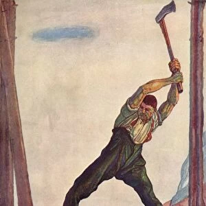 The Woodcutter, 1910. Artist: Ferdinand Hodler
