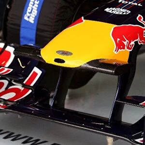 Formula One World Championship: New front nose cone on the Red Bull Racing RB5