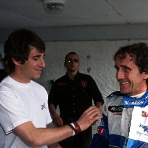 French GT Championship: Alain Prost Exagon Engineering with his son Nicolas Prost