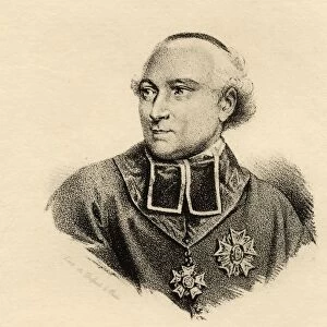 Cardinal Fesch, Joseph Fesch, 1763-1839. Photo-Etching After The Engraving By W. M. Read. From The Book "Lady Jacksons Works Xii. The French Court And Society Ii"Published London 1899