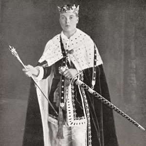 The Prince Of Wales, Later King Edward Viii, In His Investiture Robes In 1911. Edward Viii, Edward Albert Christian George Andrew Patrick David, Later The Duke Of Windsor, 1894